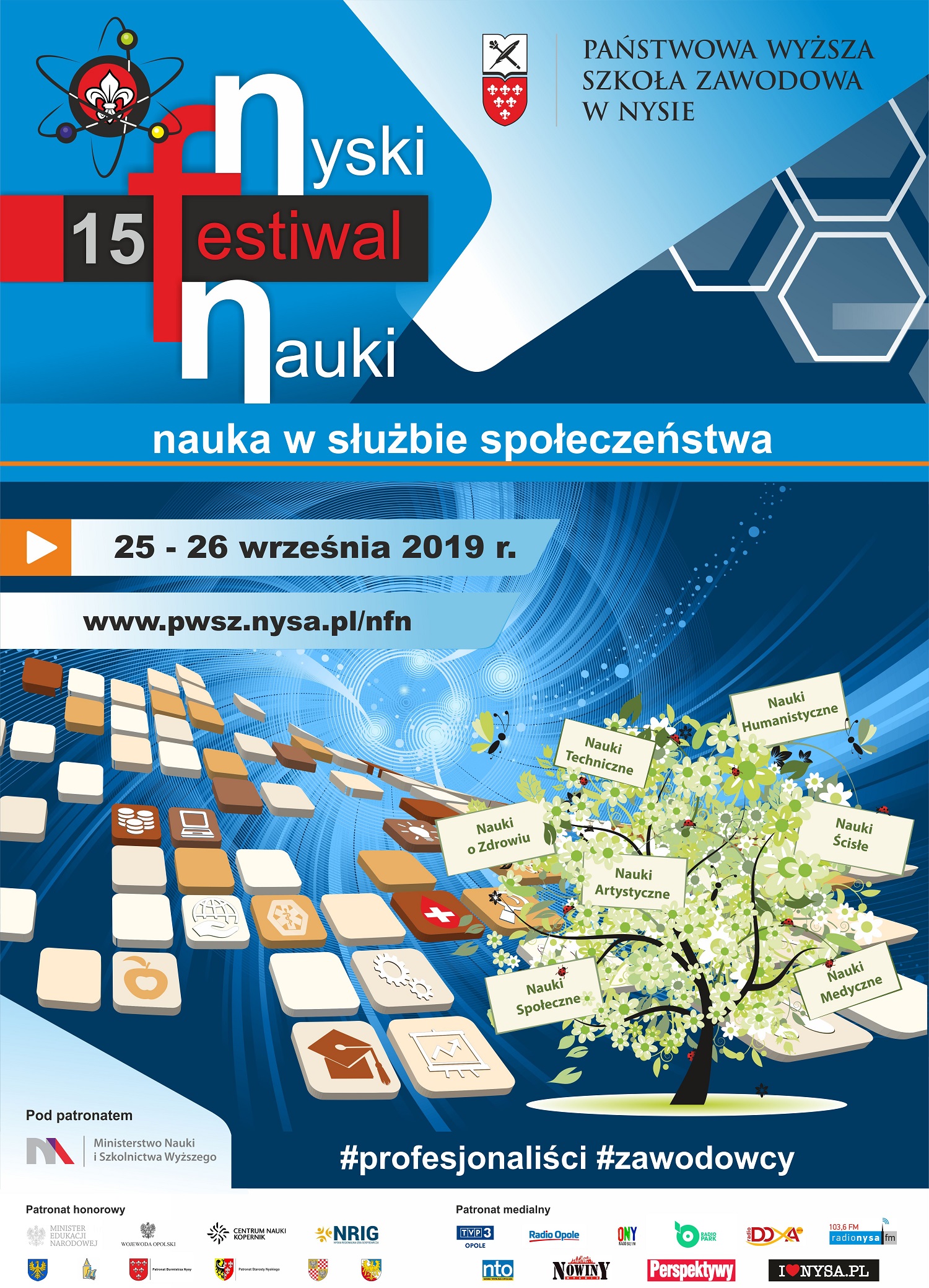 XV Jubileuszowy Nyski Festiwal Nauki w PWSZ