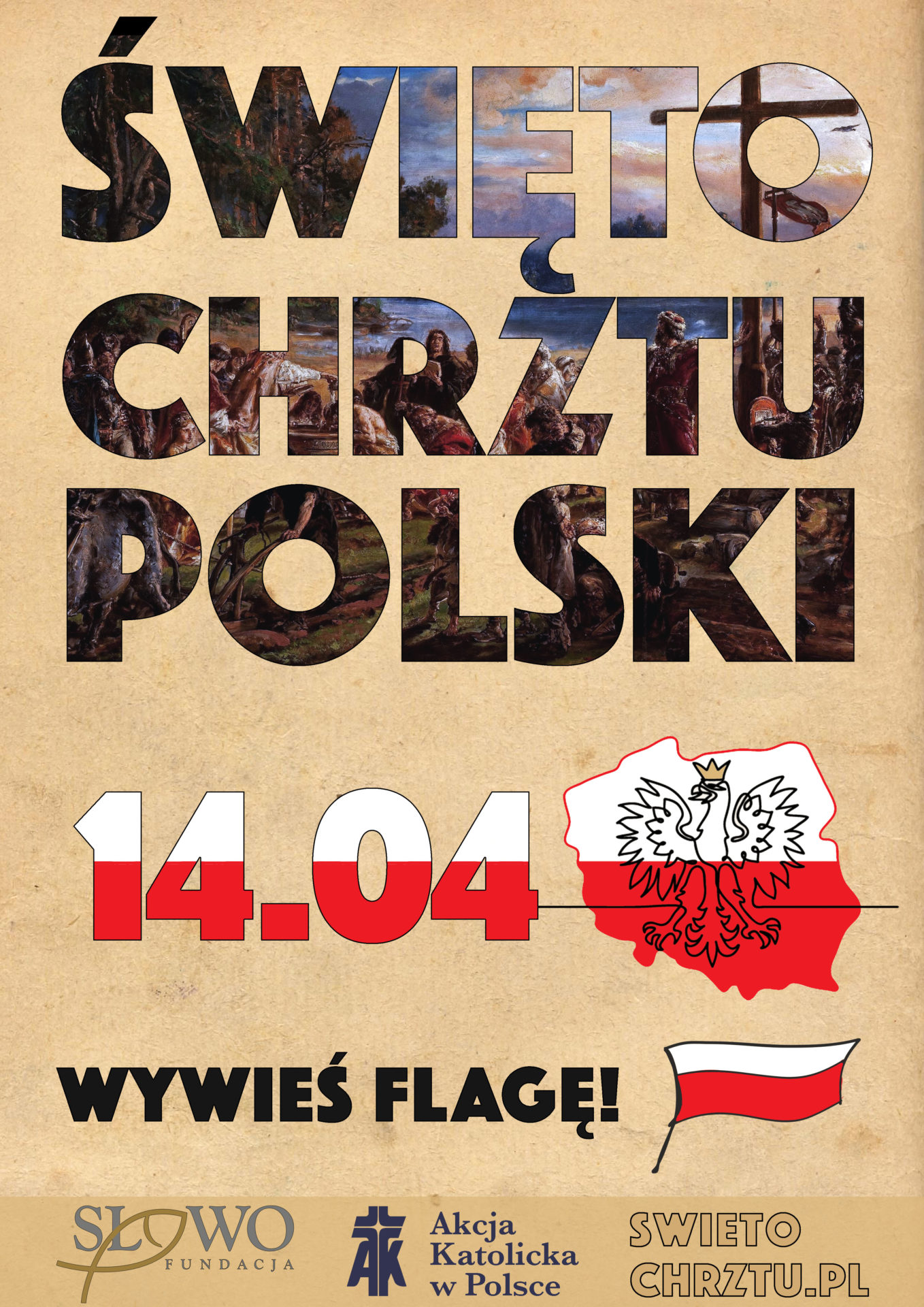 Święto Chrztu Polski - plakat