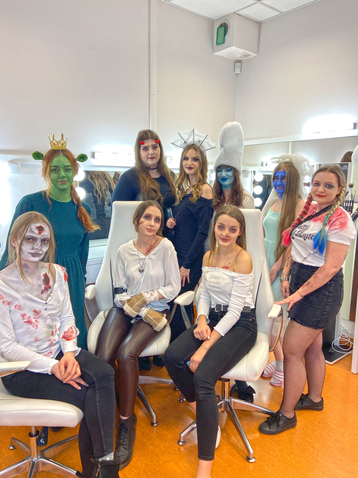 Zjawiskowe stylizacje i wiza| studentek kosmetologii PWSZ w Nysie