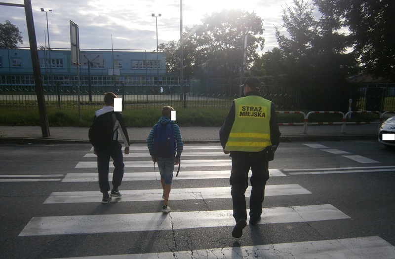 Bezpieczna droga do szkoły ze Strażą Miejską