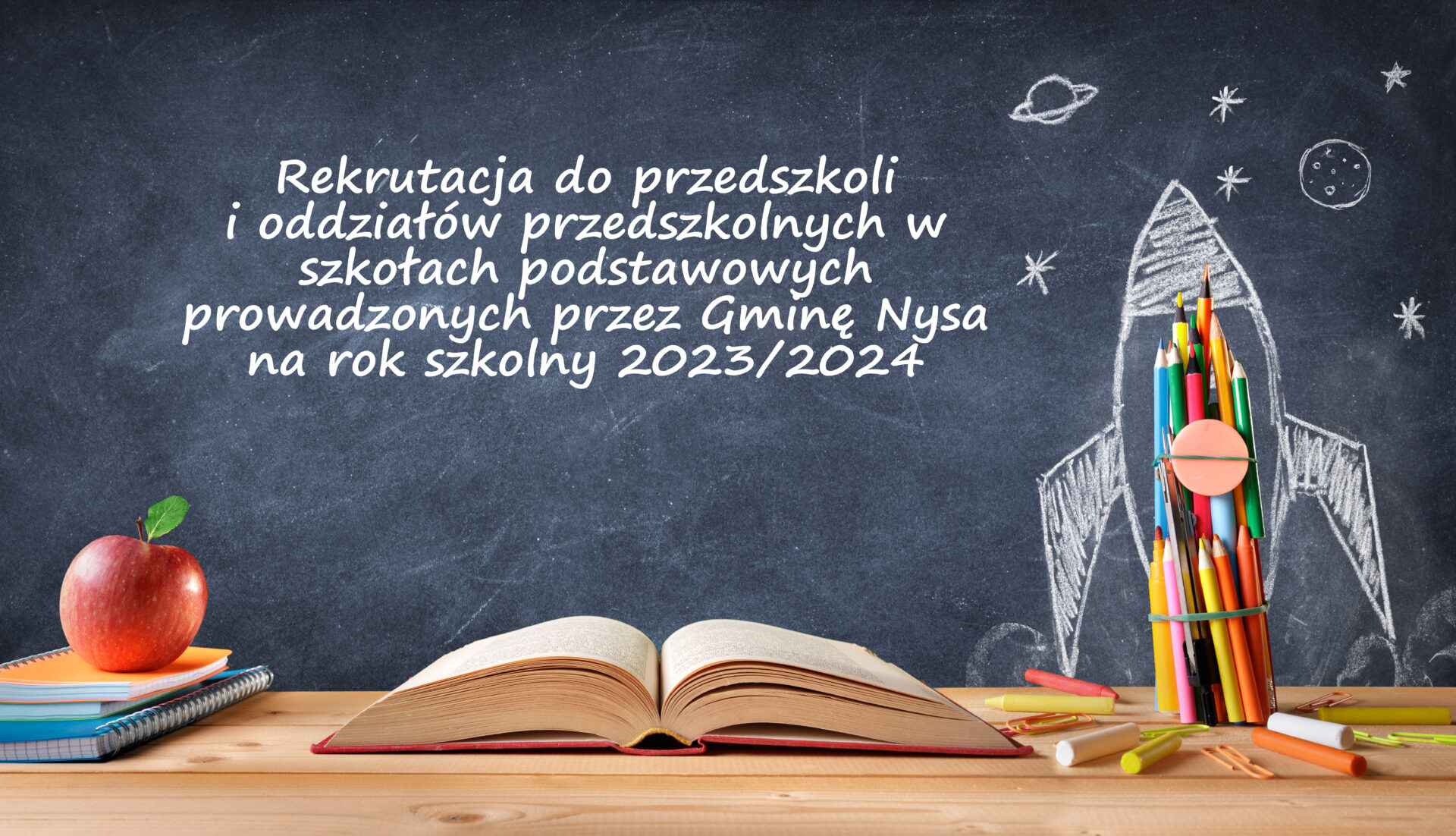 Rekrutacja do przedszkoli i oddziałów przedszkolnych w szkołach podstawowych prowadzonych przez Gminę Nysa na rok szkolny 2023/2024