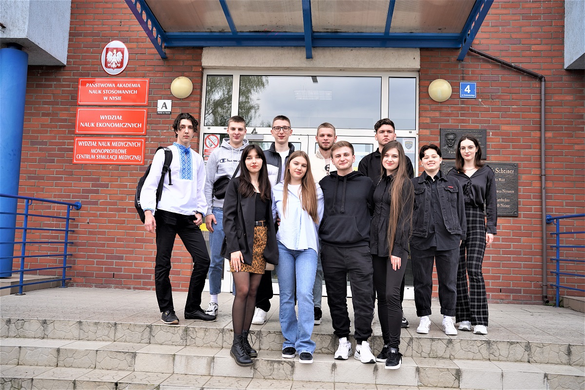 Studenci z Ukrainy świetnie czują się w Nysie i na nyskiej Akademii