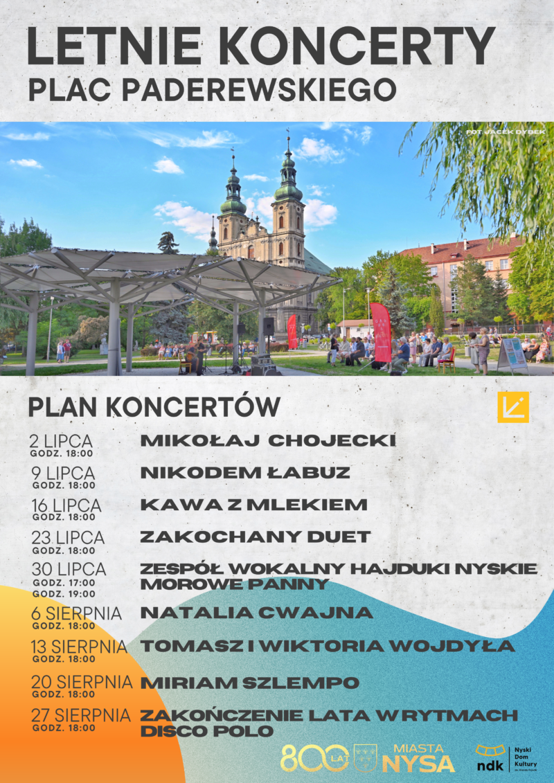 Letnie Koncerty na Placu Paderewskiego